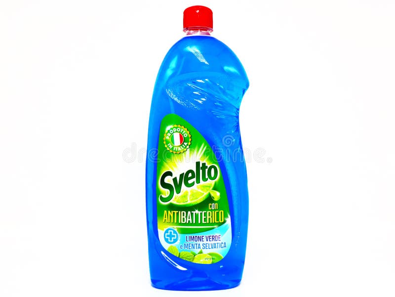 SVELTO Dish Soap. Svelto is a Brand of Unilever Editorial Photo Image