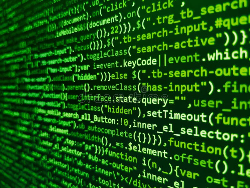 Sviluppatore che lavora sui codici dei programmi. programmazione di un concetto di algoritmo astratto del flusso di lavoro. svilup fotografia stock libera da diritti