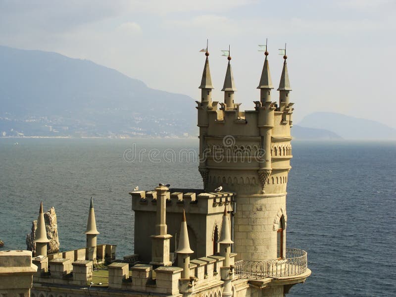 Swallow S Nest Castle, Crimea Stock Image Image of ukraine, building