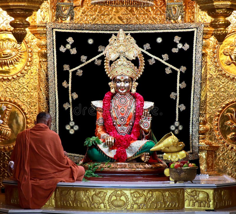Swaminarayan - Índia fotografia de stock royalty free Swaminarayan - Índia fotografia de stock royalty free