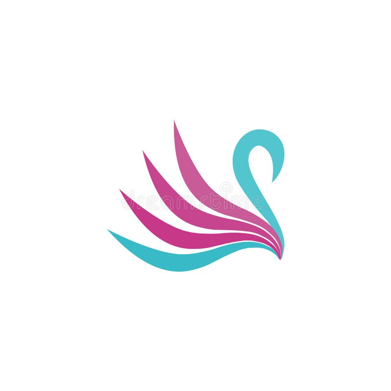 Swan abstract logo vector design vector illustration Swan abstract logo vector design vector illustration