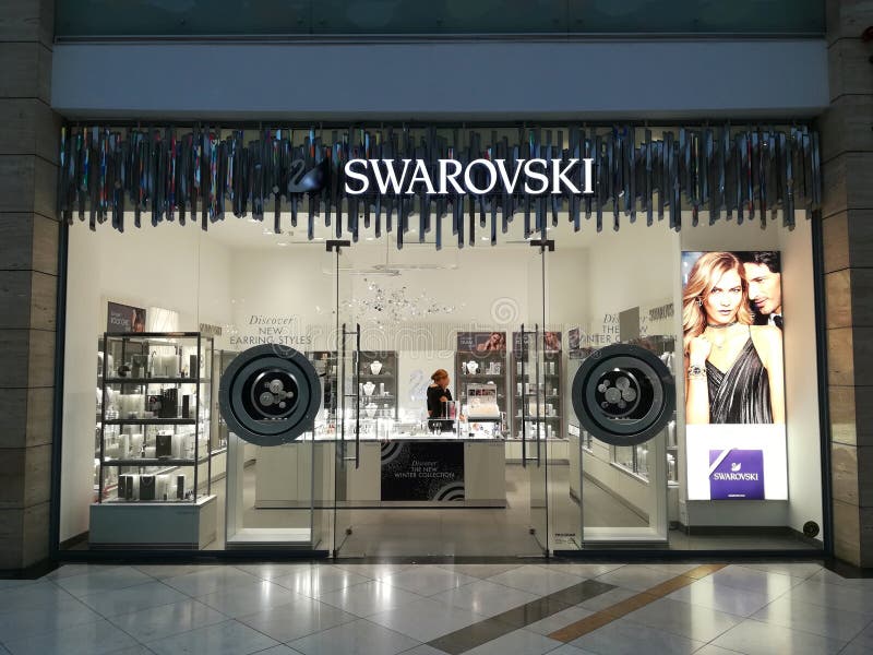 Swarovski store editorial photography. Image of details ...
