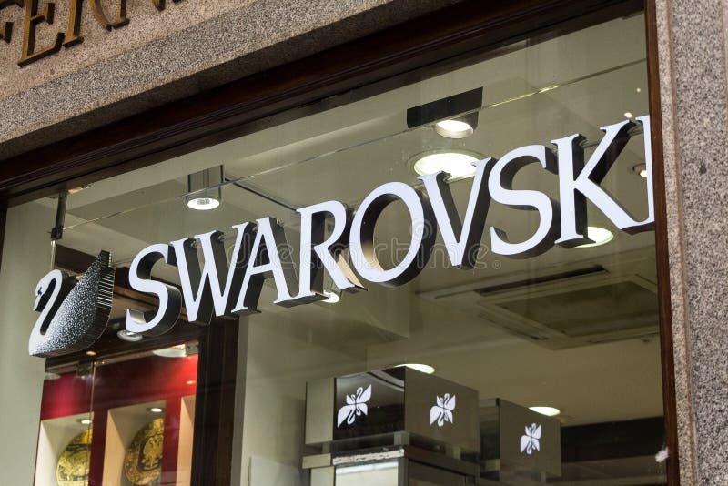 Swarovski logo editorial stock image. Image of italian - 15058939