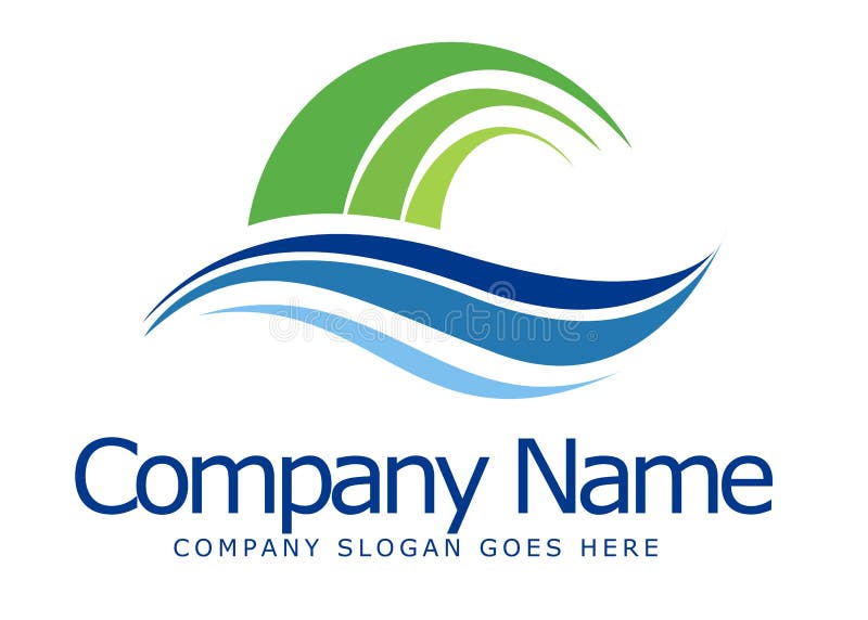 Swashes Logo royalty free illustration Swashes Logo royalty free illustration