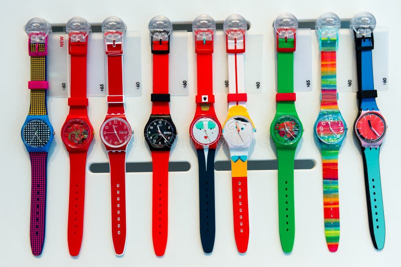 Swatch wristwatch store