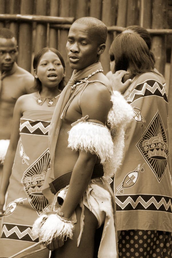 Swazi dancers editorial stock photo. Image of ethnic - 48264738