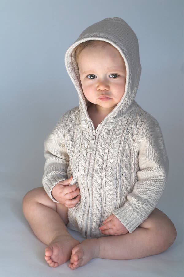 Sweater Baby stock photo. Image of baby, precious, gaze 2099118