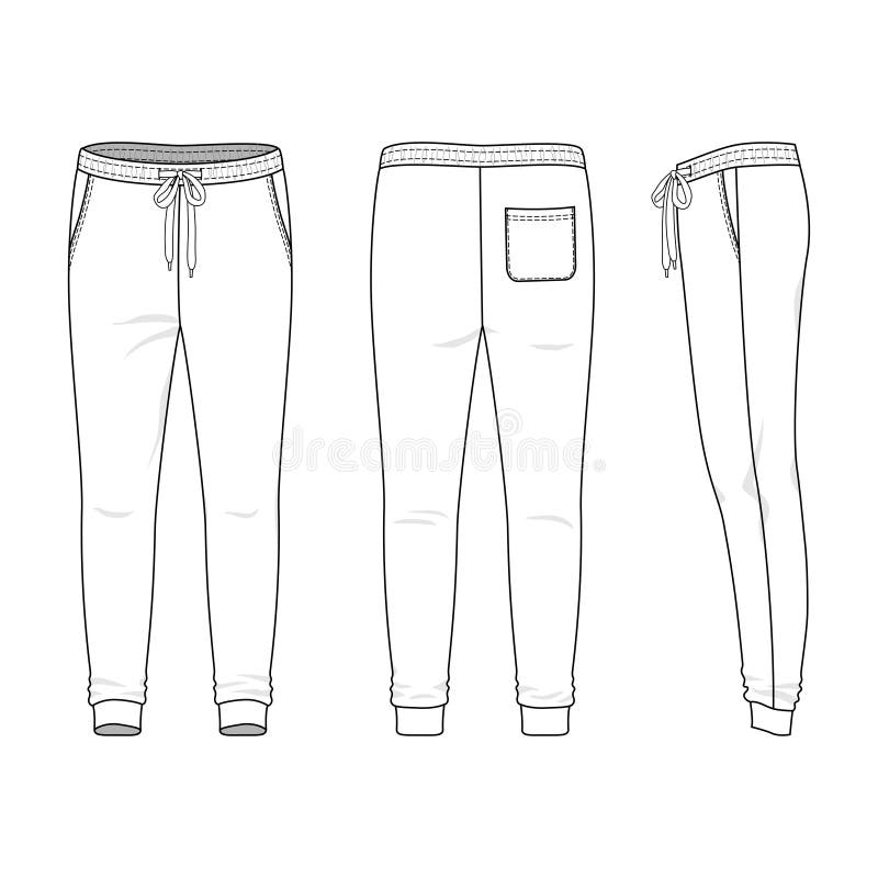 outline joggers