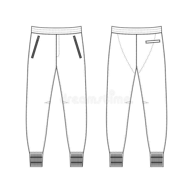 joggers outline