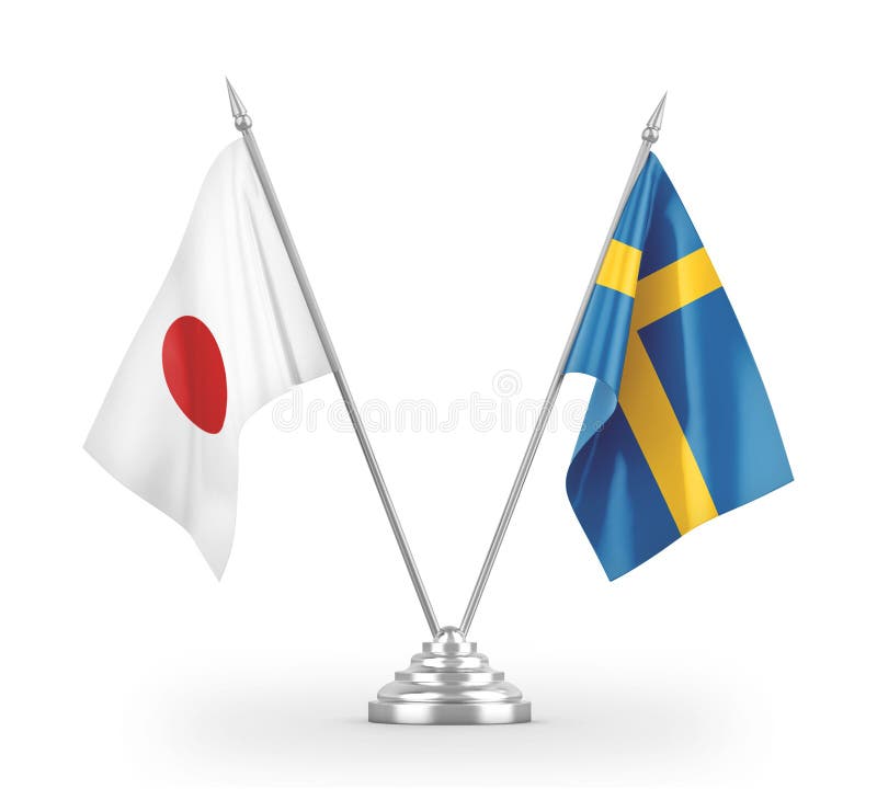 Sweden and Japan stock illustration. Illustration of japanese 102380985
