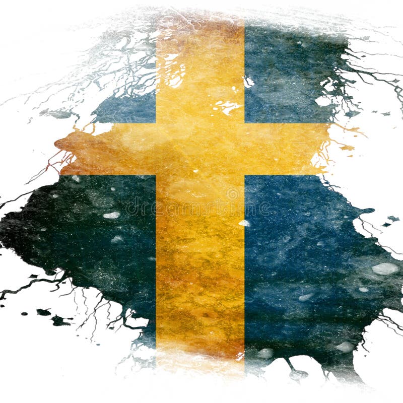 Sweden's flag Free SVG