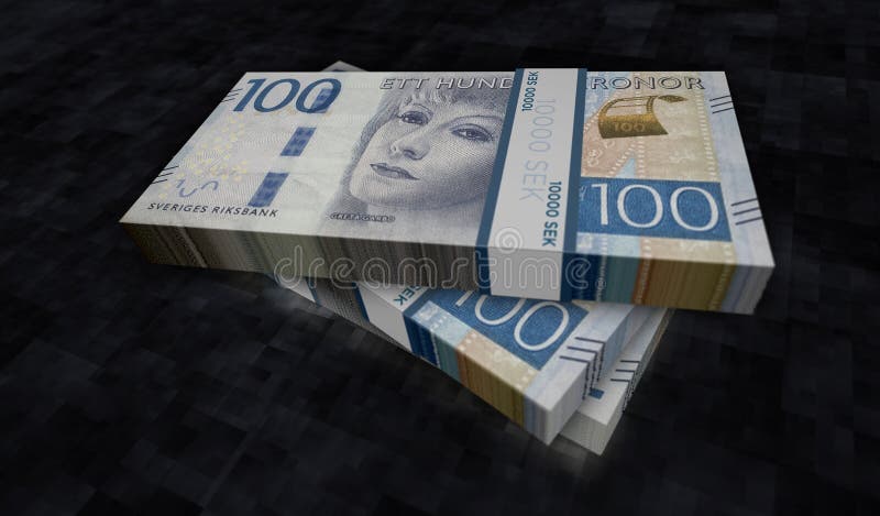 Money sek bils new Dollar banknotes,