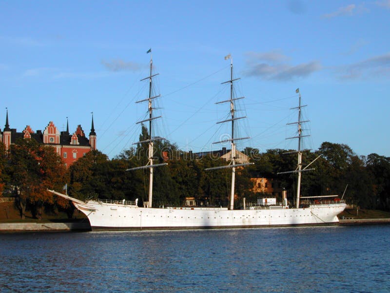 Swedish Tall Ship stock photo. Image of sweden, wharf, ship 616822