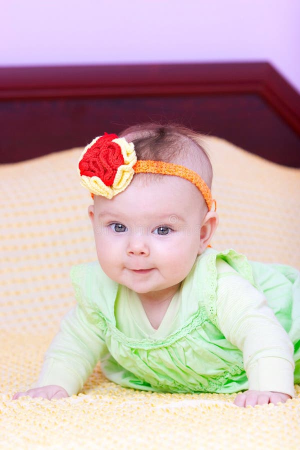 Sweet baby girl stock image. Image of childcare, daughter 16723089