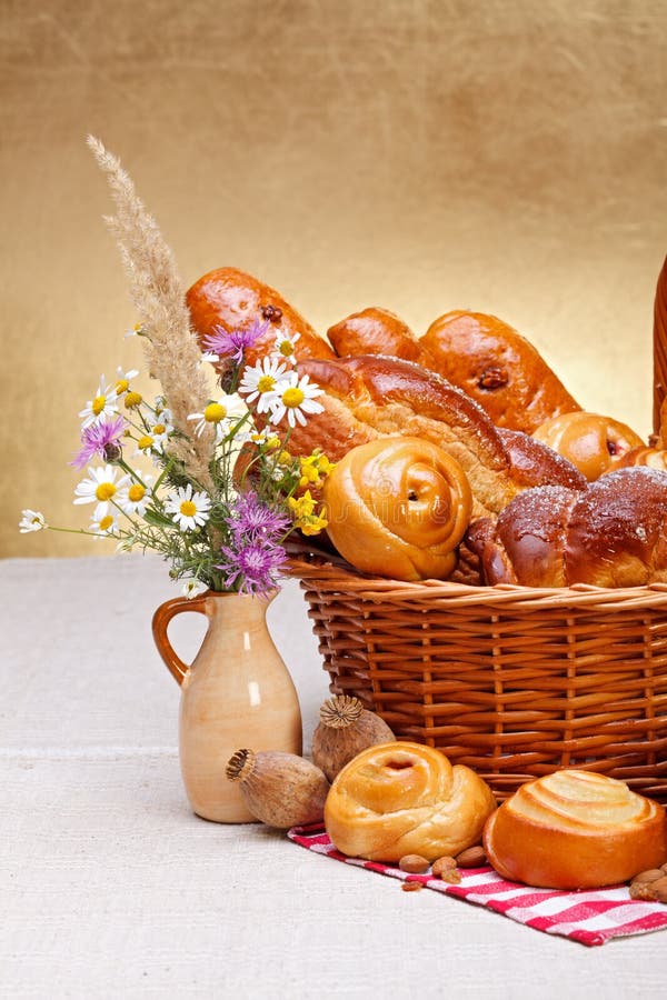 Lots of Sweet Bakery Products Stock Photo Image of cinnamon, baked