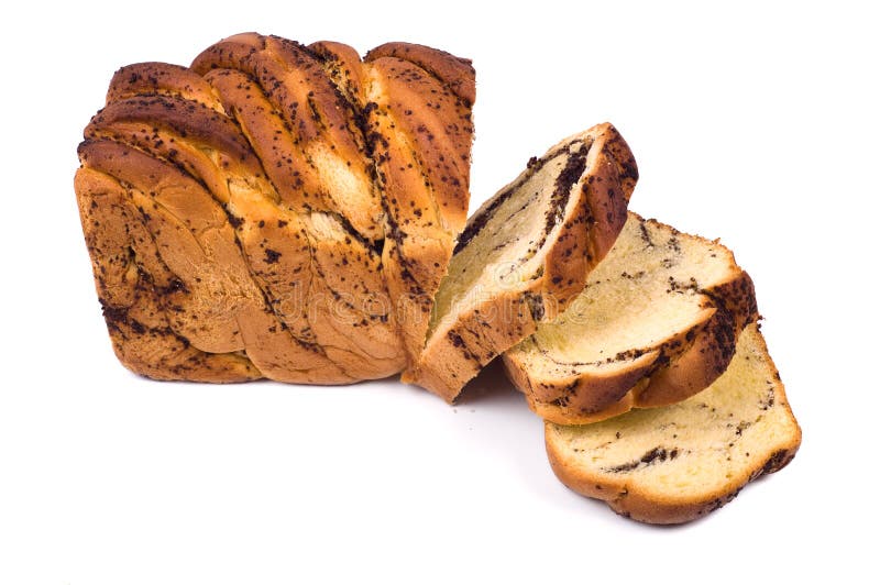 Sweet Bread with Poppy Seed Stock Photo Image of crust, diet 19647002