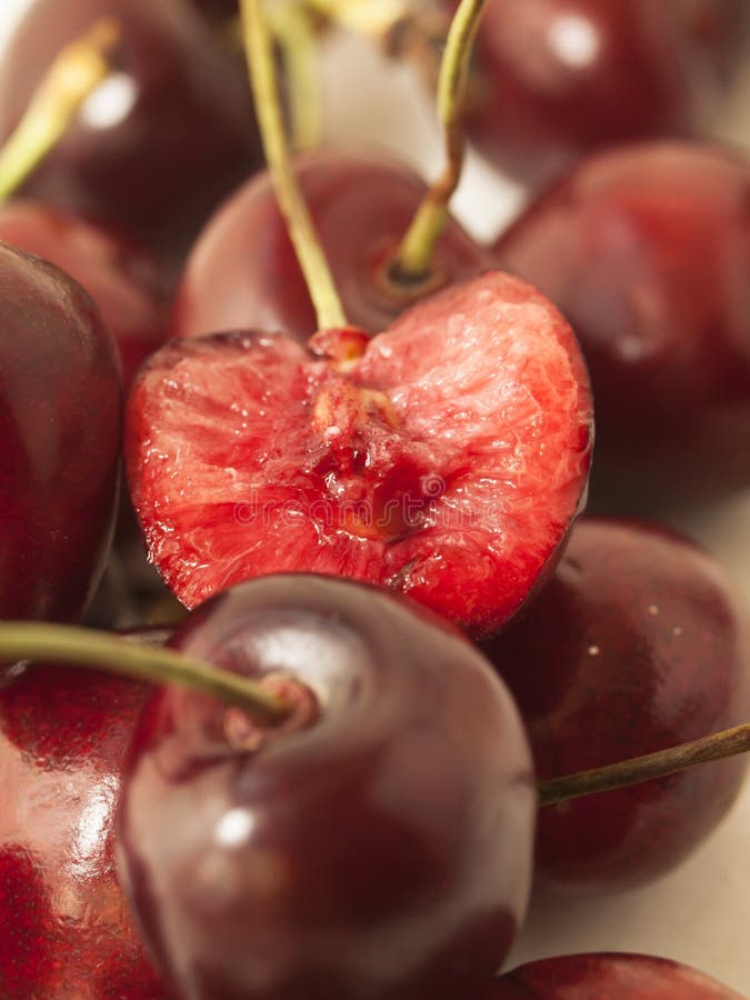 Sweet Cherries As A Background Stock Photo Image of macro, food 43559142