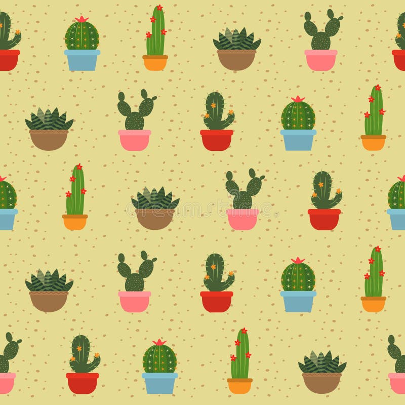 Free Cactus Desktop Wallpaper template