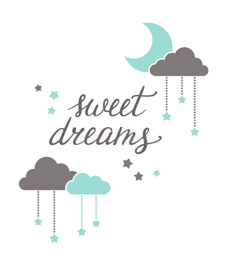 Sweet dreams lettering