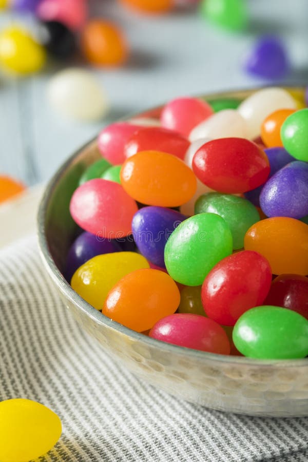 Sweet Easter Egg Shaped Jelly Candies Stock Image Image of shaped
