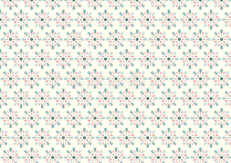 Sweet Fireworks and Circle Pattern on Pastel Background vector illustration Sweet Fireworks and Circle Pattern on Pastel Background vector illustration