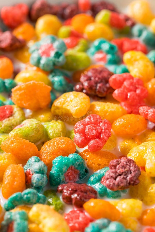 Sweet Fruity Breakfast Cereal Stock Photo Image of dessert, delicious 274321882