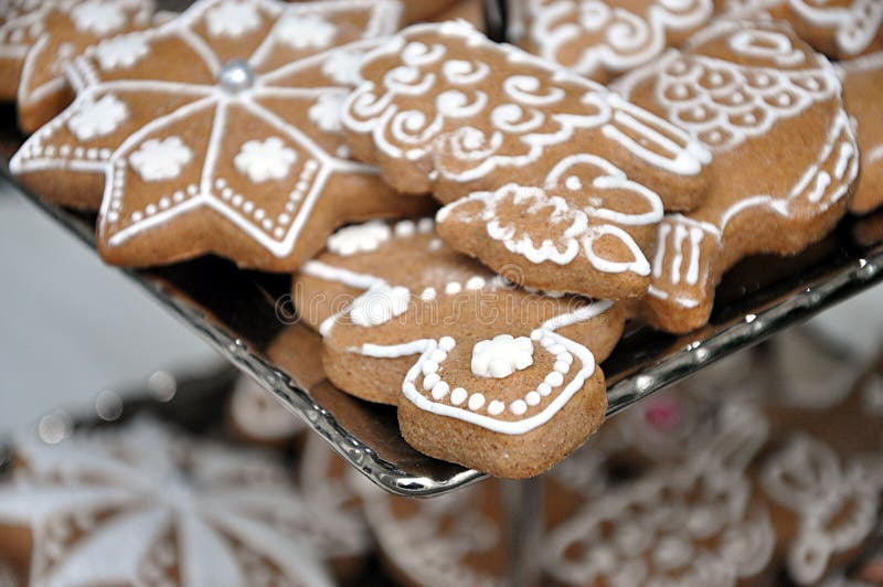 Sweet gingerbread stock image. Image of sweet, brown 165584903