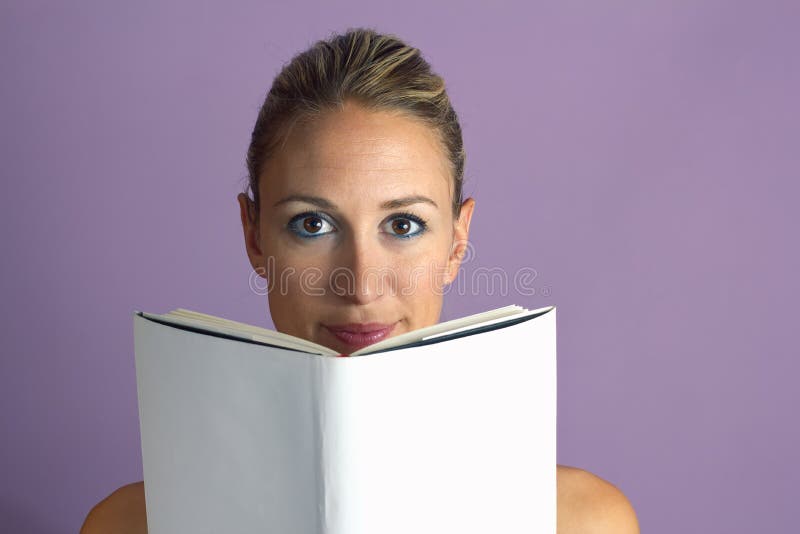 Naked women reading books