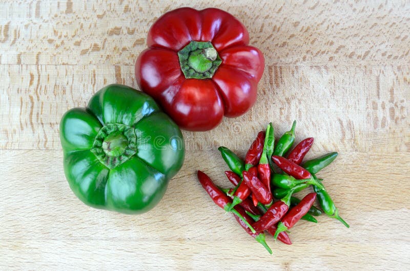 Sweet and Hot Chili Peppers Stock Photo Image of fresh, health 27307454