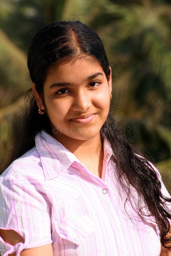 Sweet Indian college girl stock photo. Image of innocent - 9008452