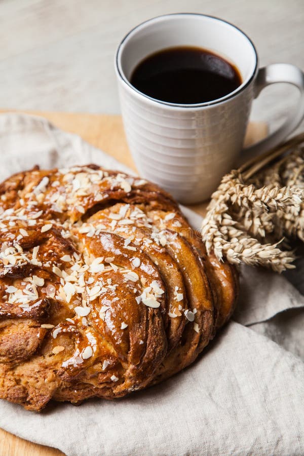 Sweet maple syrup bread stock photo. Image of cake, rustic 116254162