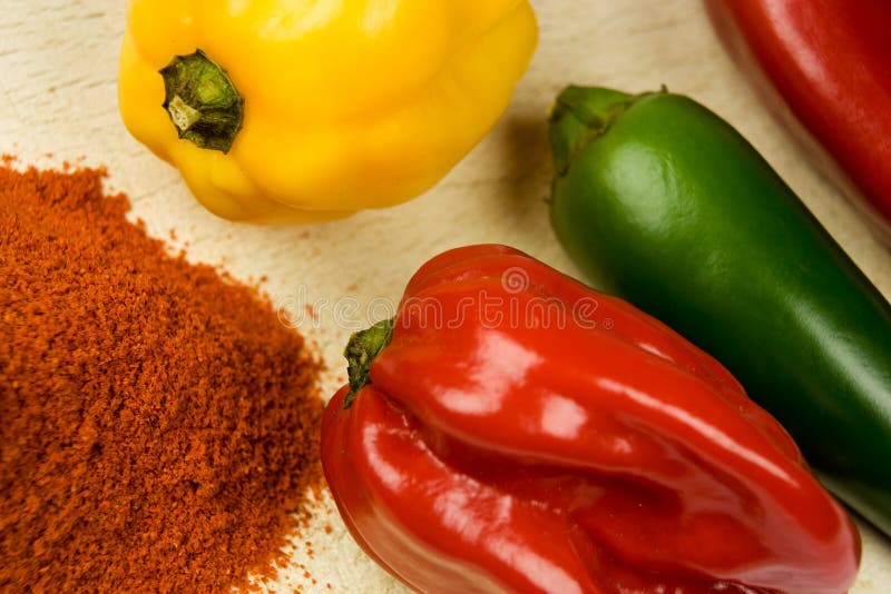 Sweet pepper, paprika stock image. Image of paprika, fruit 5084281