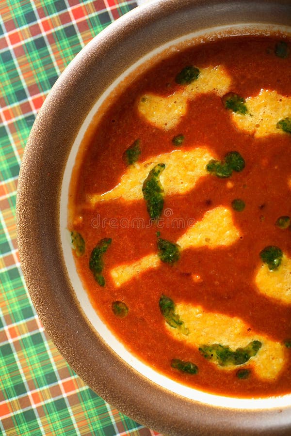 Sweet pepper soup stock photo. Image of ready, cuisine 1919526