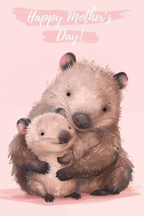 Baby Wombat Greeting Card Baby Wombat Greeting Card