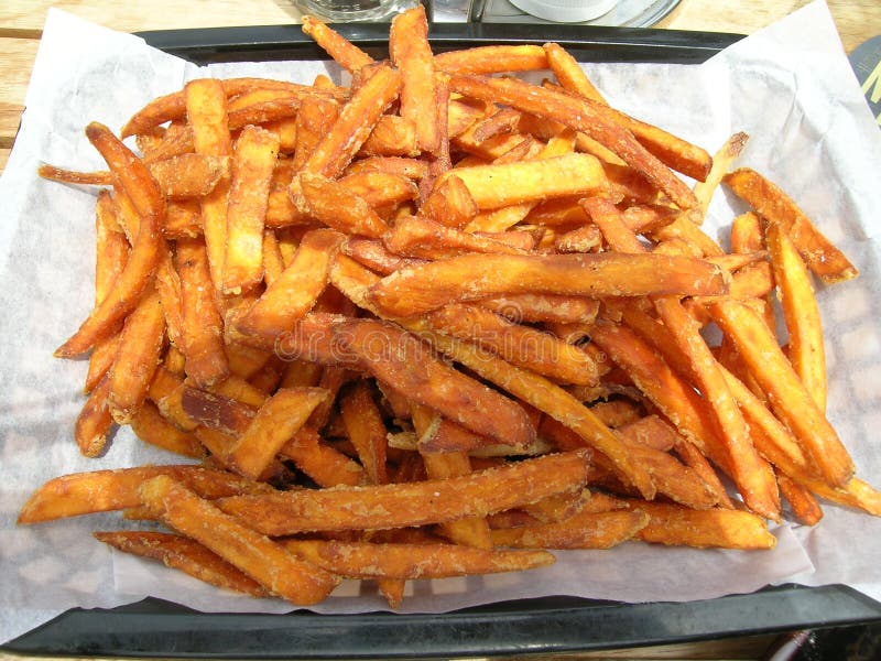 Fried Potato Wedges stock photo. Image of side, potatoes - 2692908