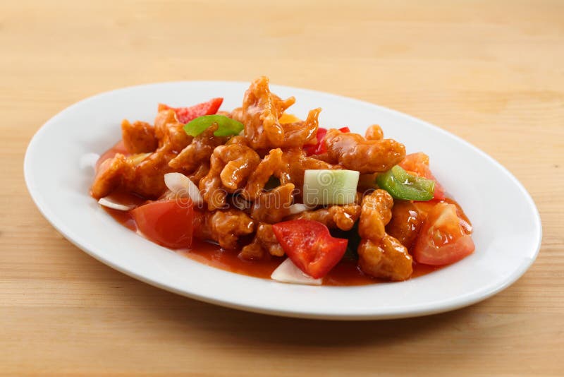 Sweet and sour chicken