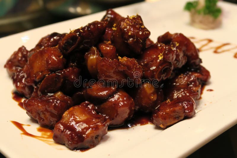 Sweet and sour pork ribs