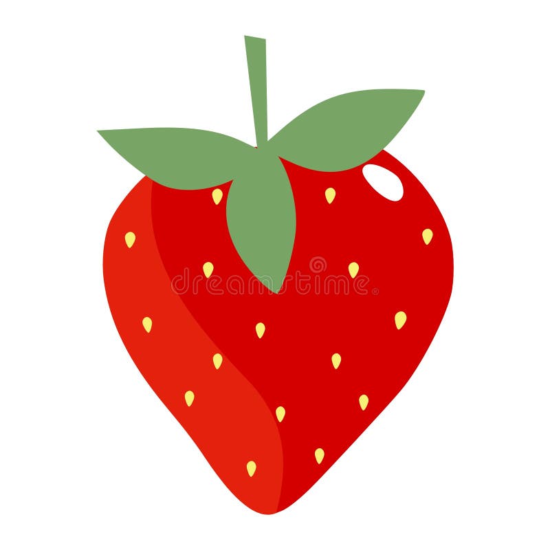 Sweet strawberry royalty free illustration