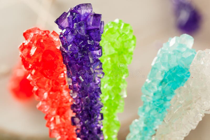 Sweet Sugary Multi Colored Rock Candy Stock Photo Image of crushed