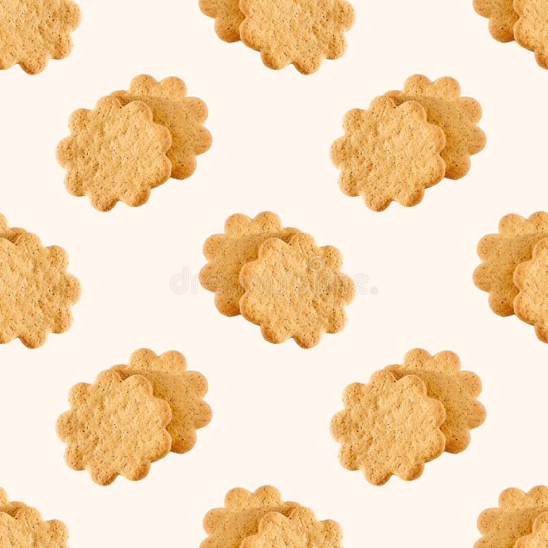 Sweet Swedish almond thins with ginger and cinnamon (Pepparkaka or Pepparkakor biscuits) repeat seamless pattern stock images Sweet Swedish almond thins with ginger and cinnamon (Pepparkaka or Pepparkakor biscuits) repeat seamless pattern stock images