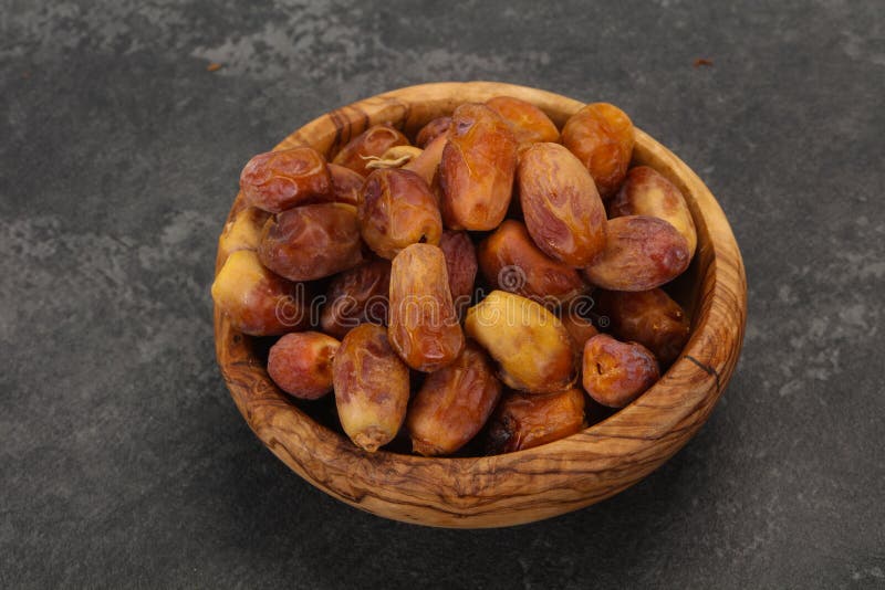 Sweet Tasty Dry Dates in the Basket Stock Image Image of traditional