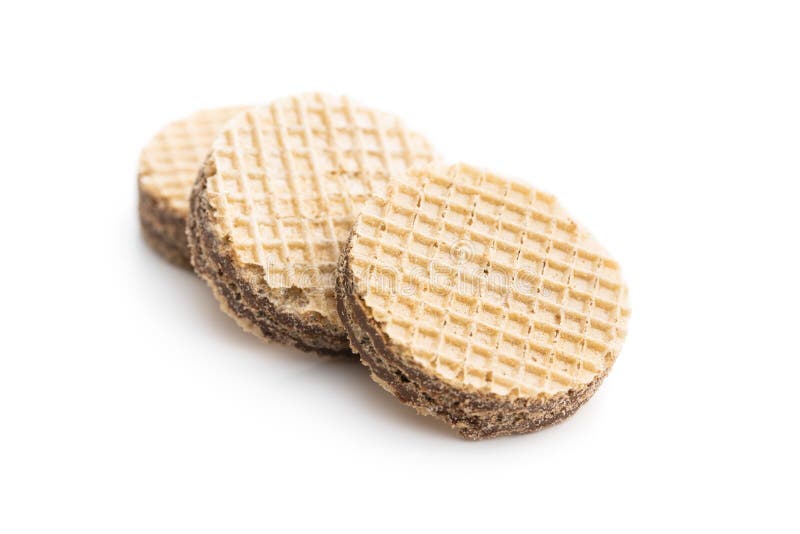 Sweet wafer biscuits stock photo. Image of healthy, background 181010126