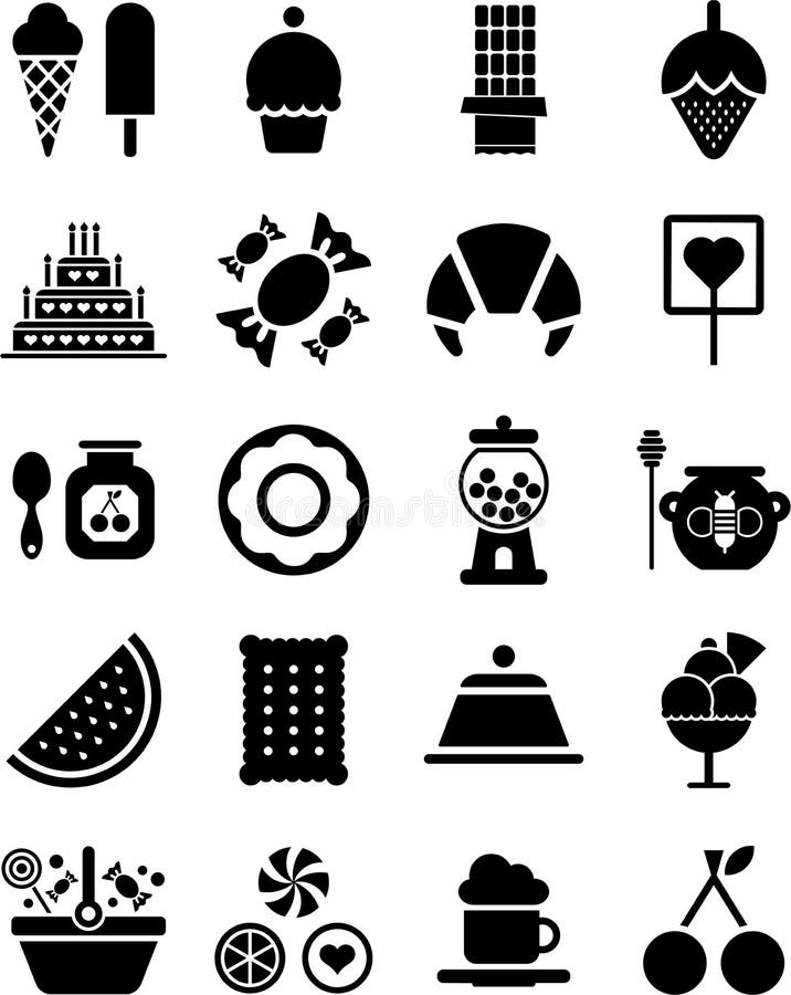 Sweets icons