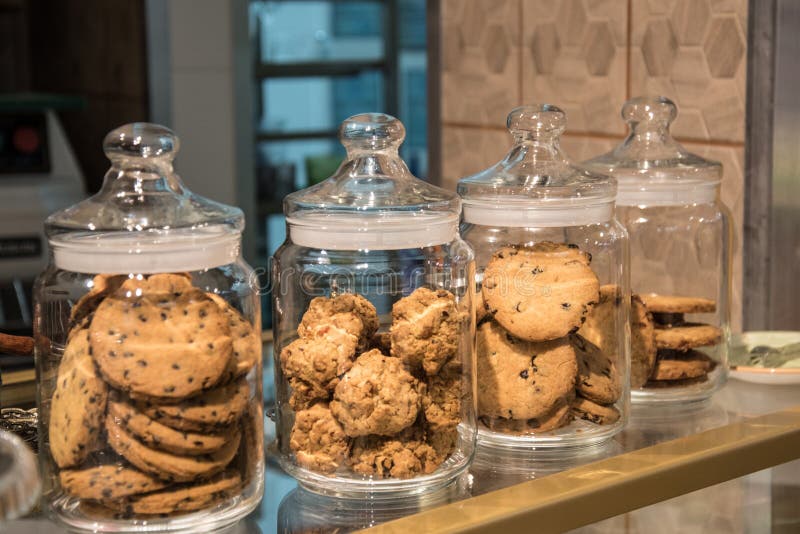 Sweets In The Jar Glass Containers For Food Storage Cookies In The Cafe Delicious Food The Window Of The Restaurant Stock Image Image Of Sale Restaurant Sweets In The Jar Glass Containers For Food Storage Cookies In The Cafe Delicious Food The Window Of The Restaurant Stock Image Image Of Sale Restaurant