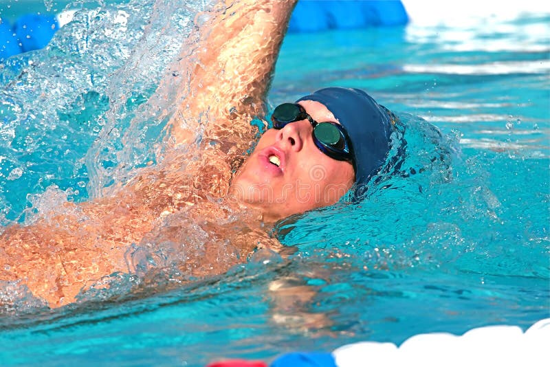 Swimmer stock photo. Image of exercise, workout, swim - 13485688