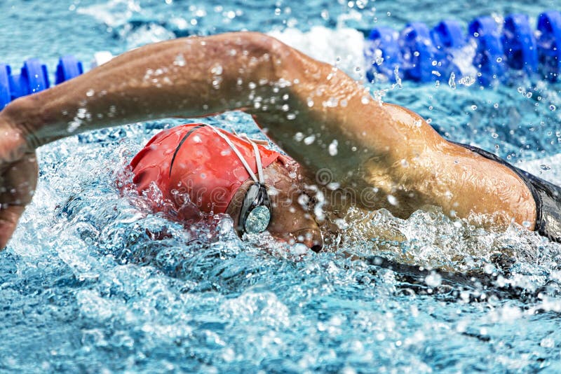 swimmer imagem de stock swimmer imagem de stock