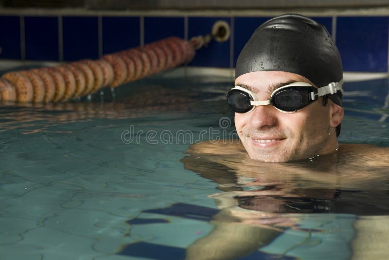 Swimmer in Pool