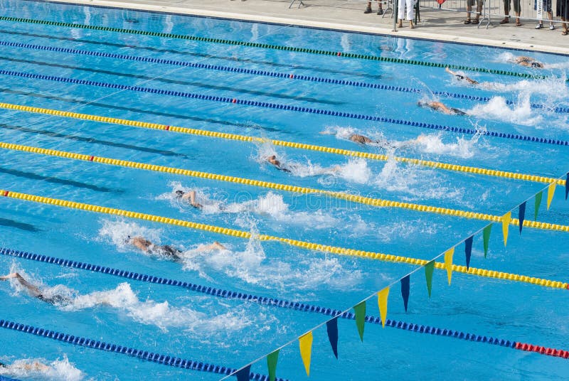 Swimming competition