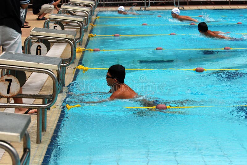 Swimming competition