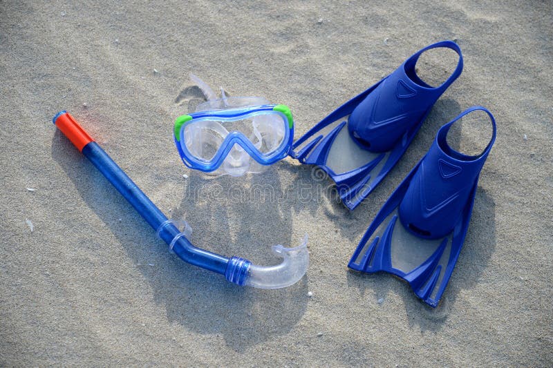 Swimming Gear stock image. Image of footwear, plastic 36373439